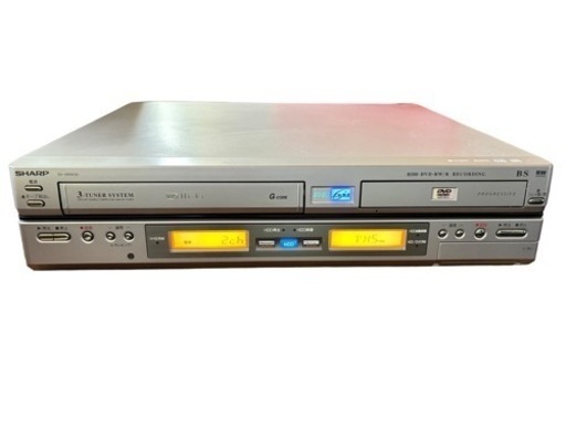 SHARP シャープ　HDD DVD ビデオー体型レコーダー DV-HRW30 家電 映像プレーヤー、レコーダー DVDプレーヤー