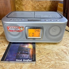 アイワ　AIWA CDラジカセ　アラーム付 