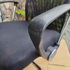 【お話し中】ハイバック メッシュ チェア オフィスチェア EMH-BKの画像