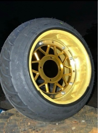 4ミニ 太足タイヤホイールブレーキセット