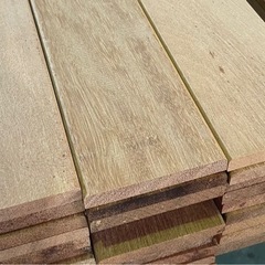 アピトン材スノコ板ショートサイズ　の画像