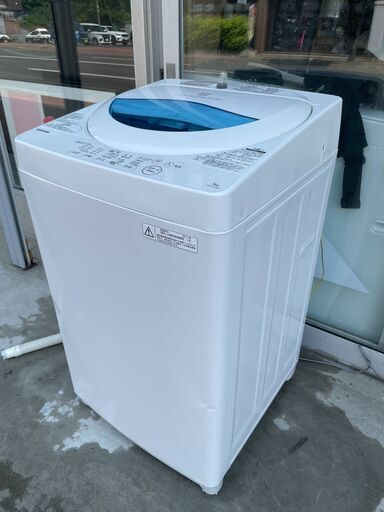 ★北41条店★洗濯機 東芝 AW-5G5 全自動洗濯機 5kg 2017年製