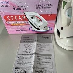 コードレススチームアイロン（未使用）の画像