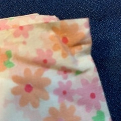 花柄の布の画像
