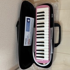 新品ハーモニカ　メロディオン　ピンク