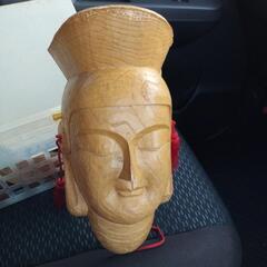 壁掛け　菩薩面