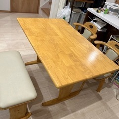 【引取先決定】家具 ダイニングテーブルセットの画像