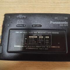 カセットプレーヤー　Panasonic S-XBS ジャンクの画像