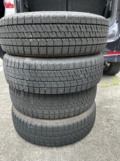 155/65 R14 スタッドレス　ブリジストン　ホイル付きタイヤ