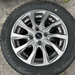 155/65 R14 スタッドレス　ブリジストン　ホイル付きタイヤ