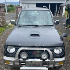 値下美品三菱ミニパジェロ車