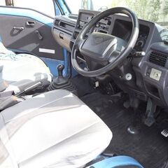 スバル,サンバー,官公庁使用noゴミ収集車ダンプでスバル桐生工業製の軽ダンプで丈夫、ゴミ捨て等に便利です。エアコン、パワステ、ＡＡ評価3.5点の優良車両!! 機関部走行距離が信じられない程の程度の良さですの画像