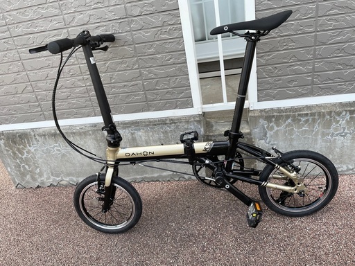 DAHON ダホン K3 シャンパンゴールド ほぼ未使用 2023年モデル