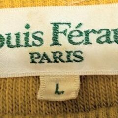 Louis Feraud ルイフェロー, エンブレム刺繍　文字刺繍　セーター, サイズＬの画像