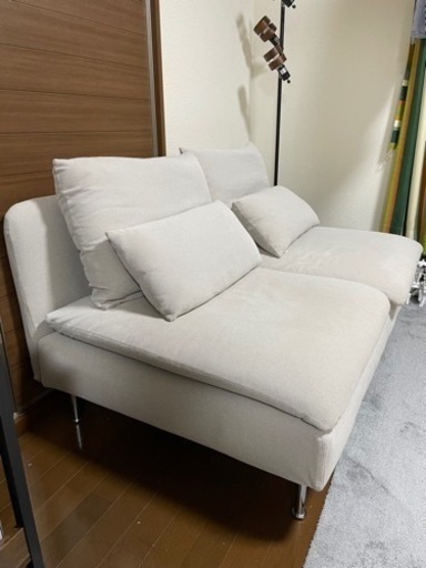 2人掛け3人掛けソファー ホワイト IKEA SODERHAMN ソーデルハムン