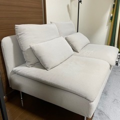 2人掛け3人掛けソファー ホワイト IKEA SODERHAMN...