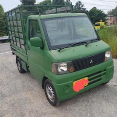 ❇️のりだし車検R7.4 檻車　距離108000キロ　三菱　ミニキャブトラックの画像