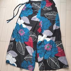 【中古品】ラップ(巻き)パンツ　の画像