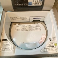 全自動洗濯乾燥機（ジャンク）の画像