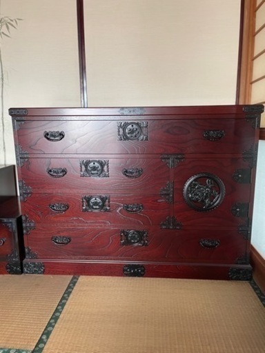 飛鳥欅箪笥（美品）