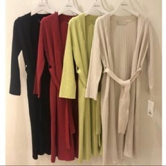 ミラオーウェン　ロングカーディガンの画像