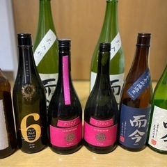 新政No.6, 亜麻猫, コスモス & 而今 空き瓶8本セットの画像