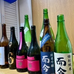 新政No.6, 亜麻猫, コスモス & 而今 空き瓶8本セットの画像