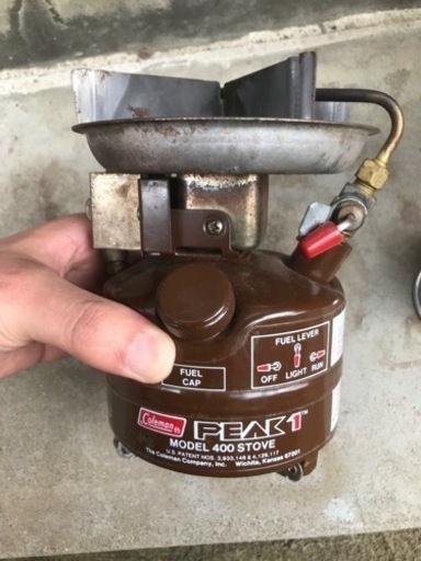 コールマン ピーク1 Peak1  モデル400 ストーブ バーナー