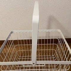 山崎実業　tower タワー　ランドリーワゴン+バスケットの画像