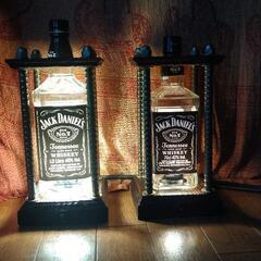 お洒落Jackdanielsボトルランプ。