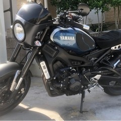 プーチ セミフェアリングレトロ カーボンルック/ブラックXSR900 9188Nの画像