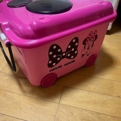 ミニーちゃん　おもちゃ入れ　収納ボックス