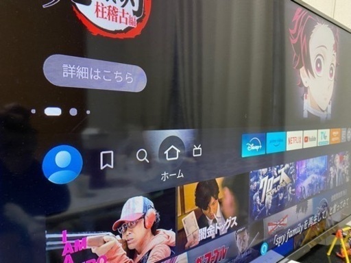 テレビとテレビ台　Amazon Fire stick TV付き