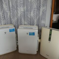 シャープ　プラズマクラスター　加湿機能付き　空気清浄機　3台　傷...