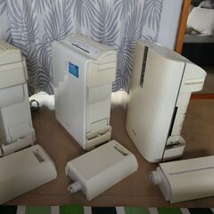 シャープ　プラズマクラスター　加湿機能付き　空気清浄機　3台　傷汚れ有りの画像