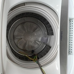 ハイアール　全自動縦型洗濯機5.5Kgの画像