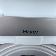 ハイアール　全自動縦型洗濯機5.5Kgの画像