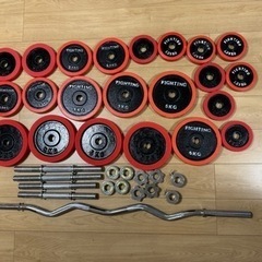 値下げ不可！ファイティングロード　ダンベル　合計約75kg