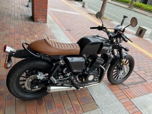 レオンアート　ベッセル125 低走行　カフェレーサー風　小型ミッション　原付2種