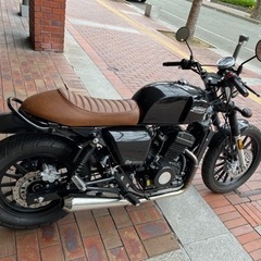 レオンアート　ベッセル125 低走行　カフェレーサー風　小型ミッション　原付2種の画像
