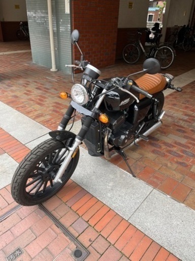 レオンアート　ベッセル125 低走行　カフェレーサー風　小型ミッション　原付2種