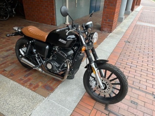 レオンアート　ベッセル125 低走行　カフェレーサー風　小型ミッション　原付2種
