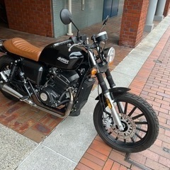 レオンアート　ベッセル125 低走行　カフェレーサー風　小型ミッション　原付2種の画像
