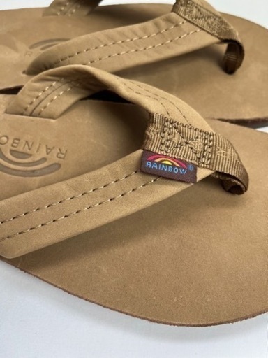 RAINBOW レインボー　サンダル ビーサン ビーチサンダル Mサイズ　新品未使用品　ダークブラウン