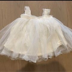 美品 ベビードレスとベビークラウンのセットの画像