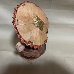 郷土玩具　たぬきの置き物の画像
