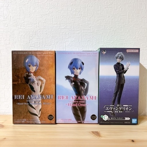 エヴァンゲリオン レイ アスカ カヲル フィギュアセット 値下げ交渉⭕️ 値下げ交渉歓迎][フィギュア][エヴァンゲリオン][アスカ][アスカ