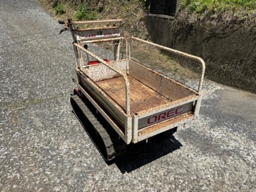 運搬車、ダンプ、乗用、オーレック