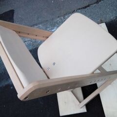 岡村製作所 ピエルナコンパクト チェア 学習チェア 865VCR-W964 ナチュラルビーチ 高さ調節の画像