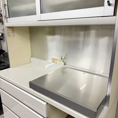 激安ゲリラセール！！】17870 パモウナ 2枚ガラス扉 キッチンボード 幅